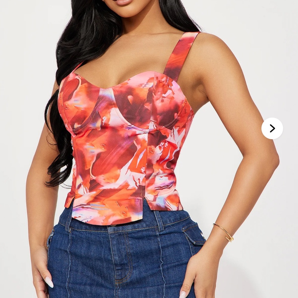 Fashion Nova Fantasy Living Corset Top